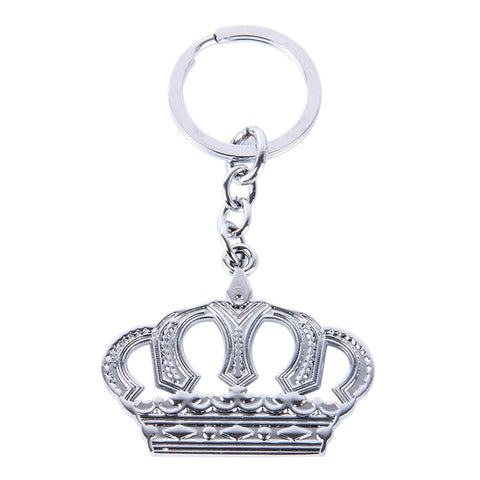 Portachiavi con design della corona reale, Forme de la Couronne Royale (Argent), Forme de la Couronne Royale (Jaune)