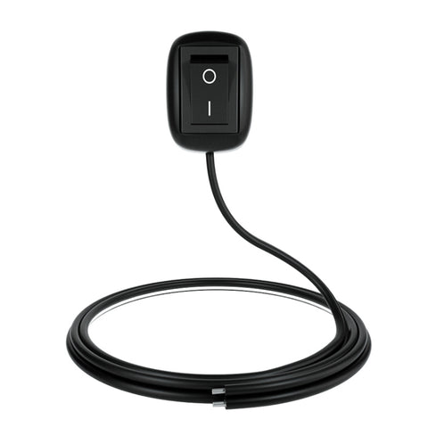 Interruttore Jtron per auto fai da te da 1 m, pulsante di accensione/spegnimento DC 12 V per fedinebbia, DRL, LED stridente, 1 m