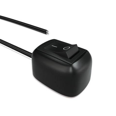 Interruttore Jtron per auto fai da te da 0,5 m Pulsante a discesa Spegnimento/accensione DC 12 V per fedinebbia, DRL, LED stridente, 0,5 m