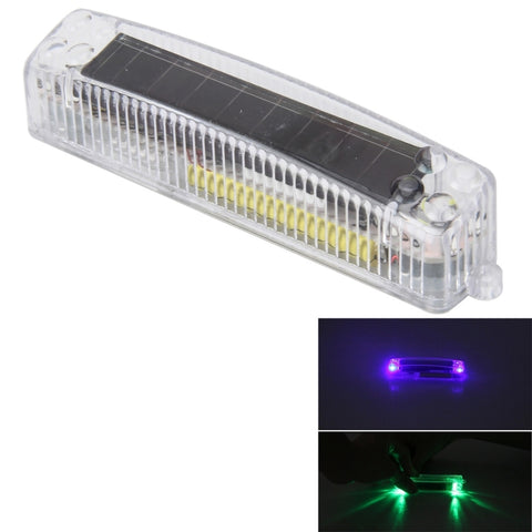 Luce di rete colorata multifunzione solare Luce di attenzione Luci lampeggianti Avvertimento per auto Luce stroboscopica Flash Auto nella rete Luci decorative del cavaliere, Knight Lights