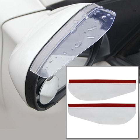 Specchietti retrovisori per auto con lame antipioggia e copertura per sopracciglia - Accessori eleganti e funzionali