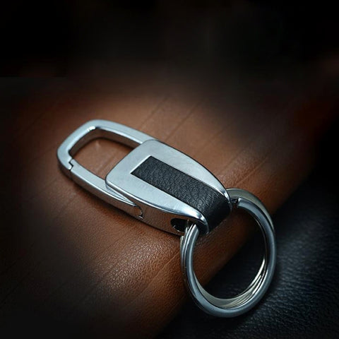 Portachiavi en métal avec double anneau Portachiavi pour auto en métal Portachiavi pour instruments multifonctions Portachiavi Anelli Support pour portachiavi pour auto, Double Ring