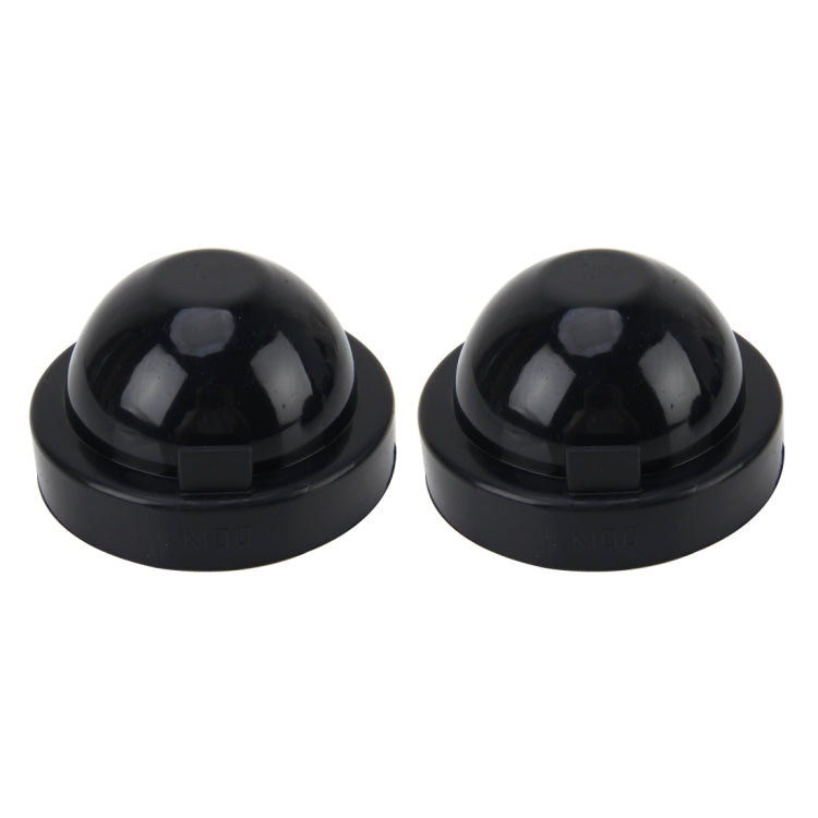 K100 Universal LED Headlight Dust Cover Seal Caps - 2 Pack