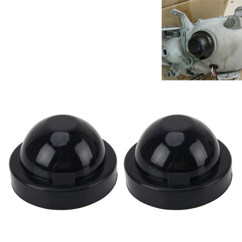 2 pz K100 universale per auto LED faro HID lampada allo xeno copertura antipolvere in silicone tappi di tenuta copertura antipolvere per auto impermeabile antipolvere sigillante copertura del faro per retrofit auto, diametro interno: 10 cm - Novalix Store