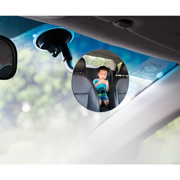 360° Adjustable Car Blind Spot Mirror with Suction Cup