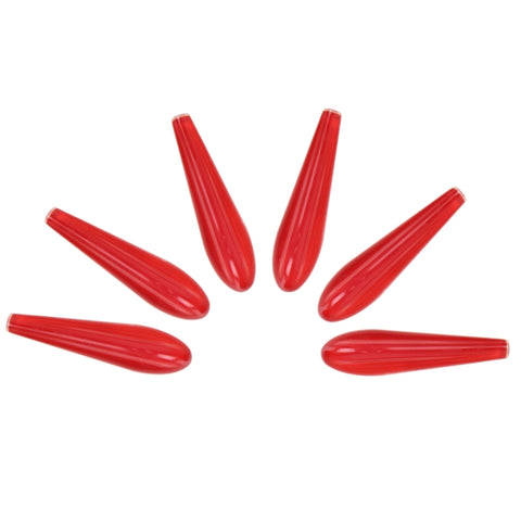 6 pezzi Spoiler posteriore universale in resina Spoiler posteriore per auto Spoiler posteriore esterno Kit spoiler per auto Crash Strip Spoiler Scheda instradata Raddrizzatore muto Spoiler per la riduzione del rumore