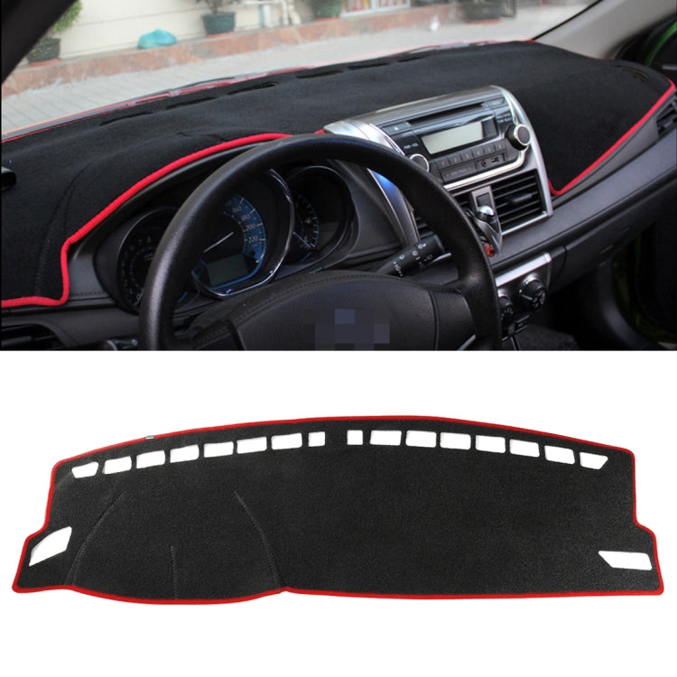 Left-Hand Drive Dark Car Dashboard Cover for Volkswagen