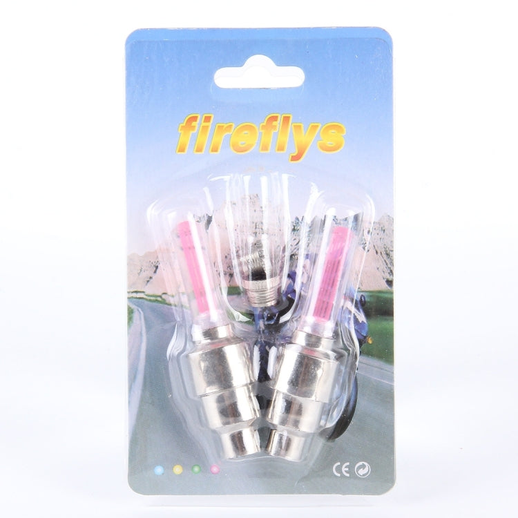 2 PCS Wheel Tyre Lamp with Battery for Bikes and Motorbikes