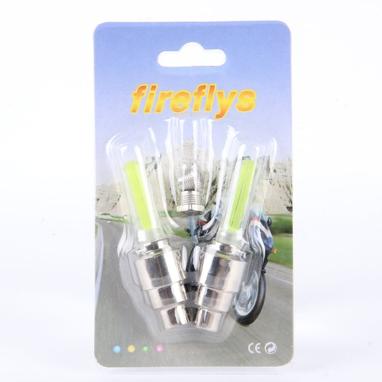 2 PCS Wheel Tyre Lamp with Battery for Bikes and Motorbikes