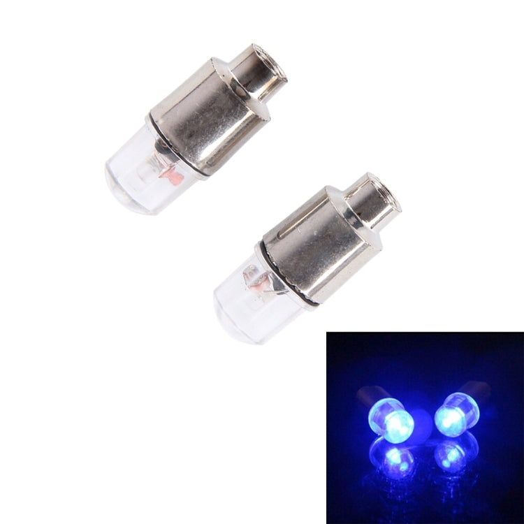 2 Pack Valve Cap Light for Bicycle Tires - Bright & Durable