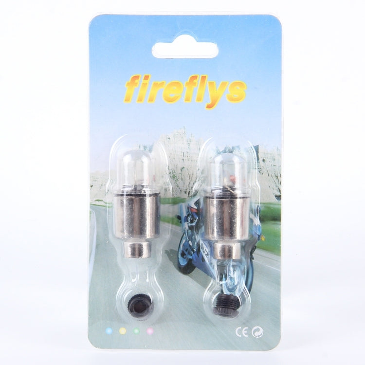 2 Pack Valve Cap Light for Bicycle Tires - Bright & Durable