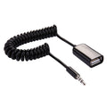 3.5mm Male to USB 2.0 Female Audio Converter Cable 1m