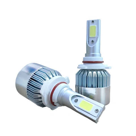 Fari LED Auto 9005 - 18W, 1800LM, 6000K, IP68 - Set di 2 Lampade COB