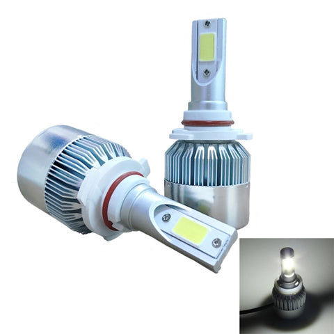 Fari LED Auto 9005 - 18W, 1800LM, 6000K, IP68 - Set di 2 Lampade COB