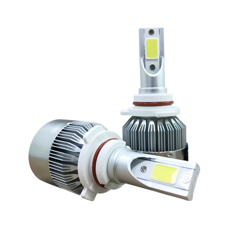 Fari LED per auto - Set di 2 - 18W - 1800LM - 6000K - Impermeabili IP68 - DC 9-36V - Modello 9006