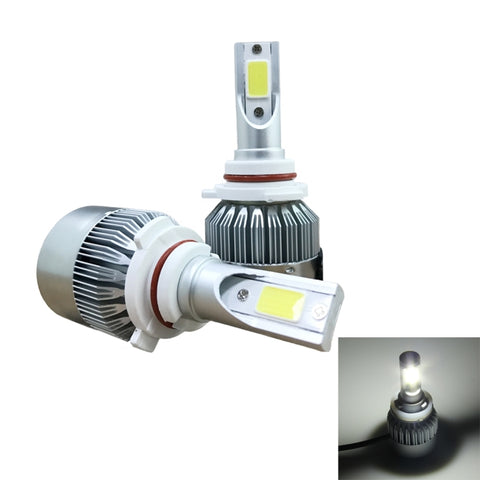 Fari LED per auto - Set di 2 - 18W - 1800LM - 6000K - Impermeabili IP68 - DC 9-36V - Modello 9006