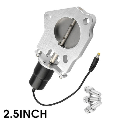 Kit moteur de commande de valves électriques de voiture, en acciaio inossidabile de 2,5 pouces pour voiture universelle, 2,5 pouces