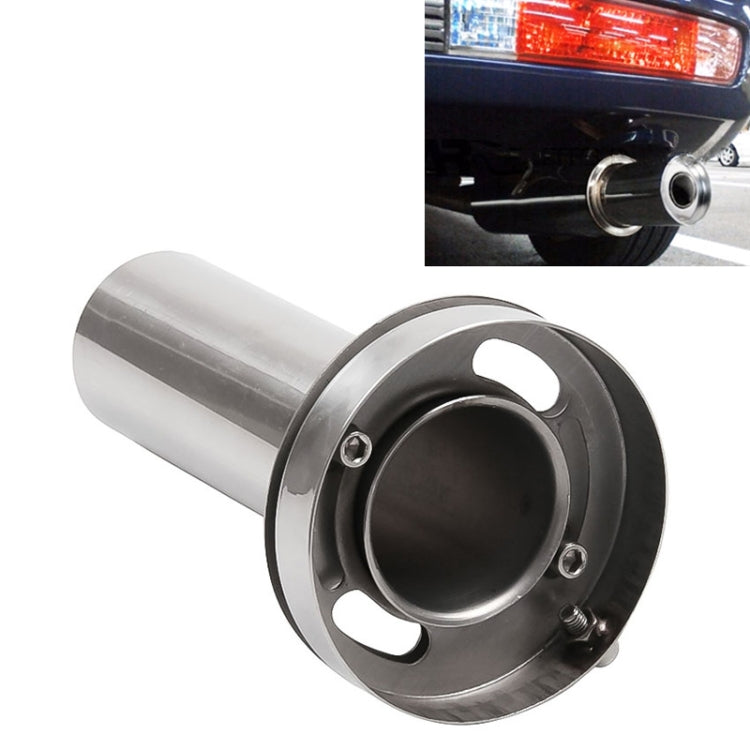 Punta del silenziatore di coda non regolabile per tubo di scarico in acciaio inossidabile 304 per auto universale da 4 pollici, 4 inch Unadjustable
