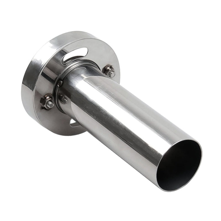 Punta del silenziatore di coda non regolabile per tubo di scarico in acciaio inossidabile 304 per auto universale da 4 pollici, 4 inch Unadjustable