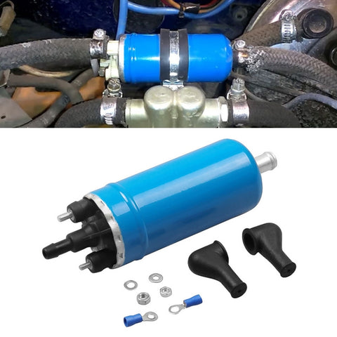 Pompe à carburant électrique externe pour démarrage en ligne à haut débit de 140 l/h par auto 0580464038 pour Mercedes-Benz / Renault / Peugeot / Opel / BMW / Citroën, pour Mercedes-Benz