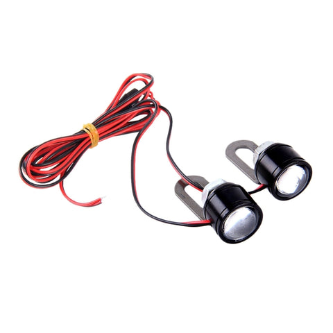Luci LED Eagle Eyes 12V 3W per Moto con Cavo di 45 cm