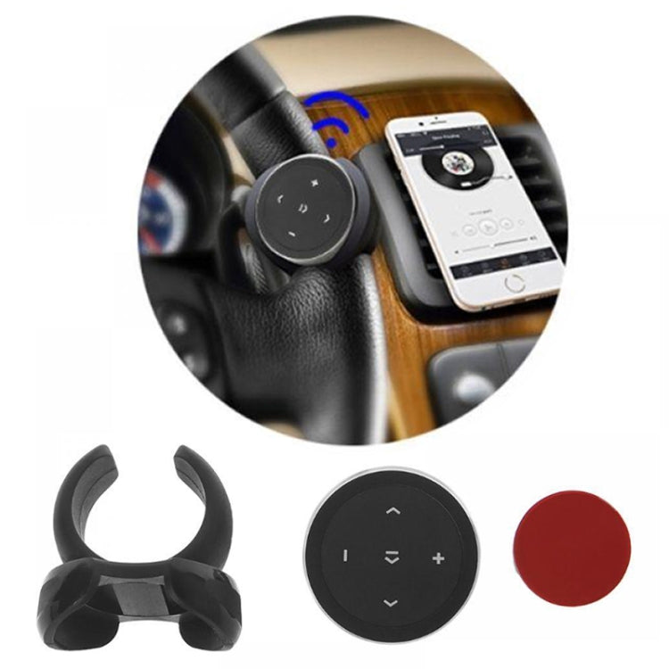 Bluetooth Car Steering Wheel Remote Controller with Holder