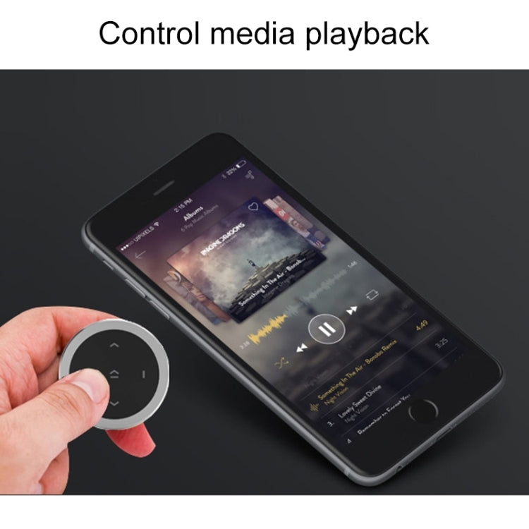 Bluetooth Car Steering Wheel Remote Controller with Holder