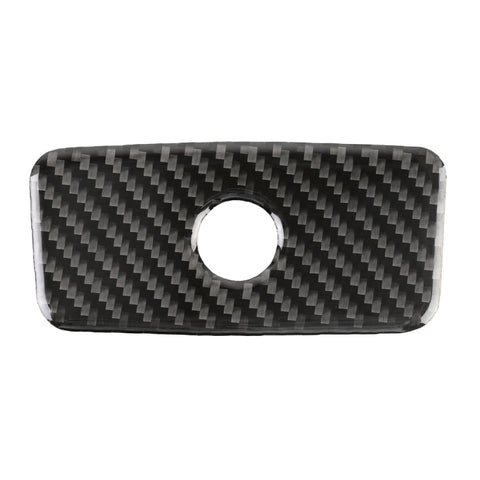Adhésif décoratif en fibre de carbone pour porte-bagages pour siège de voiture antérieur pour Jeep Grand Cherokee, boîte de rangement pour siège passager avant