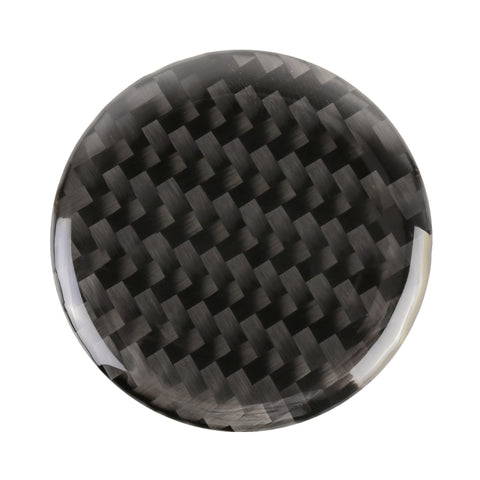 Autocollant décoratif en fibre de carbone pour la rotation de la tasse de l'eau pour voiture pour Jeep Grand Cherokee, bouton de rotation de la tasse d'eau