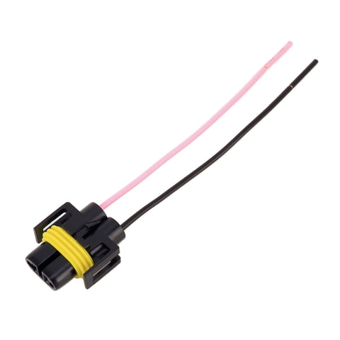 Presa maschio base portalampada H11 con filo, H11