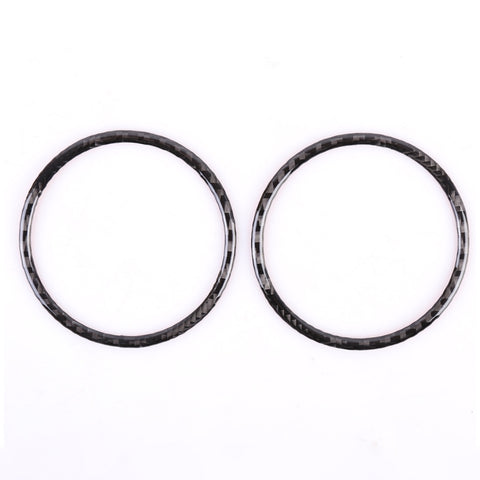 Autocollant décoratif pour anneau de rive du clacson de la portière de la voiture à 2 pièces pour Ford Mustang, klaxon de porte