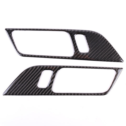 Autocollant décoratif pour poignée de porte de voiture à 2 pièces pour Ford Mustang, poignée de porte