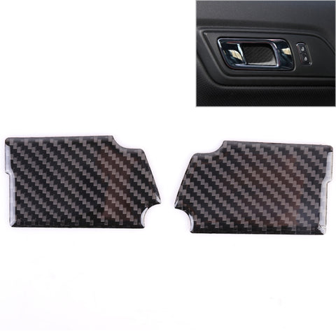 Adhésif décoratif pour portière de voiture à 2 pièces pour Ford Mustang, Bol de porte