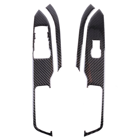 4 adesivi decorativi per pulsante regolatore alzacristalli portiera auto per Ford Mustang, Door Lift Window Regulator Button - Novalix Store