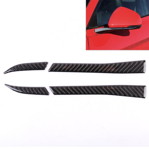 Adesivo decorativo per specchietto retrovisore auto da 2 pezzi per Ford Mustang, Rearview Mirror