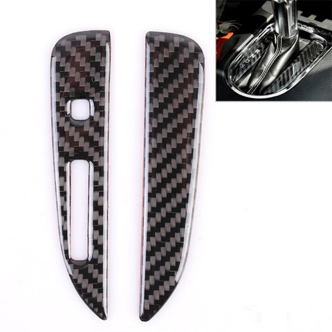 Autocollant décoratif pour panneau intégré de voiture à 2 pièces pour Ford Mustang, Gear Panel