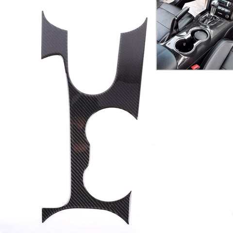Adesivo decorativo per tazza d'acqua sul pannello degli ingranaggi dell'auto per Ford Mustang, Gear Panel Water Cup