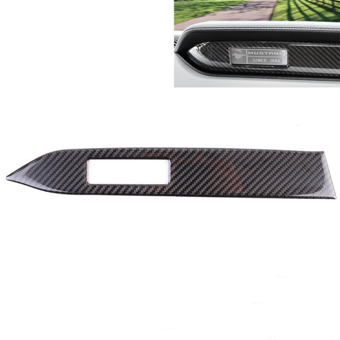 Autocollant décoratif pour console d'instruments de voiture, 2 pièces pour Ford Mustang, Console d'instruments