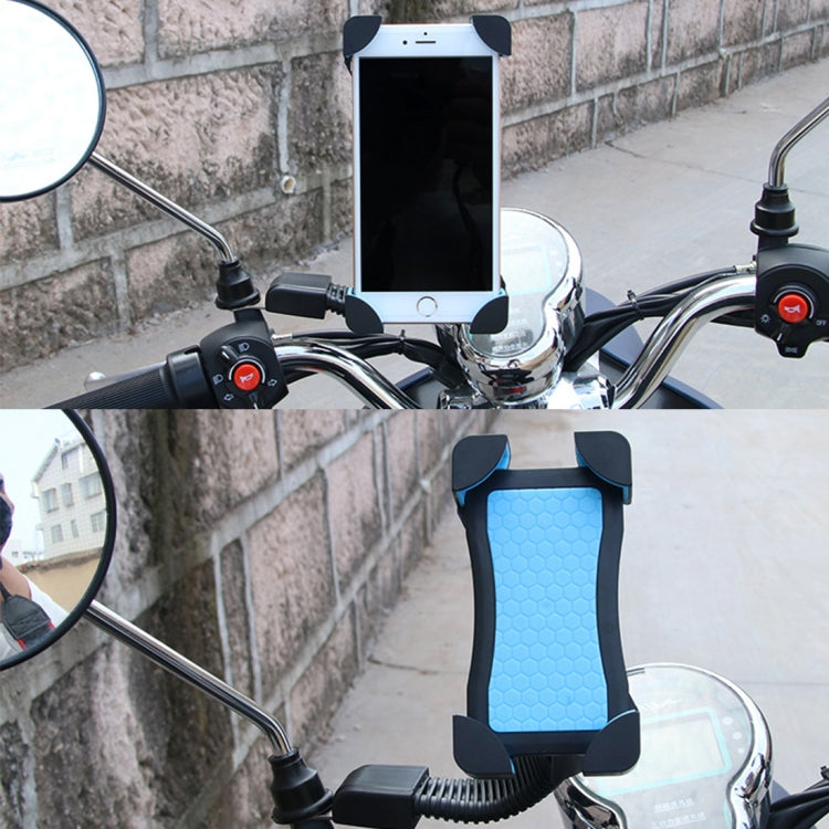 360° Motorcycle Phone Holder for 3.5-6.5 Inch Devices