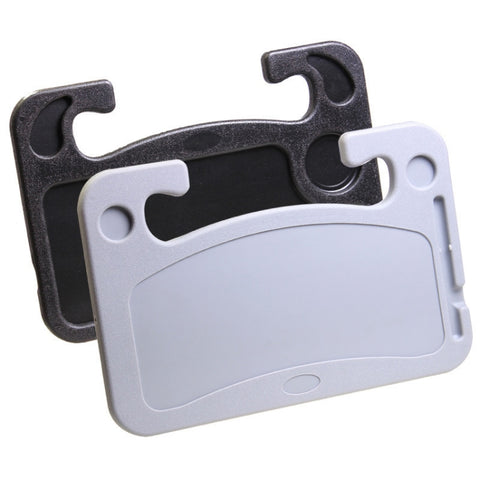 Volante per auto multifunzione, scheda per computer, scatola da tavolo, vassoio per auto, scrivania per computer desktop, tavolo per computer portatile, tavolo da pranzo, mensola, scrivania, accessori per auto, Multi-function Black, Multi-function Grey