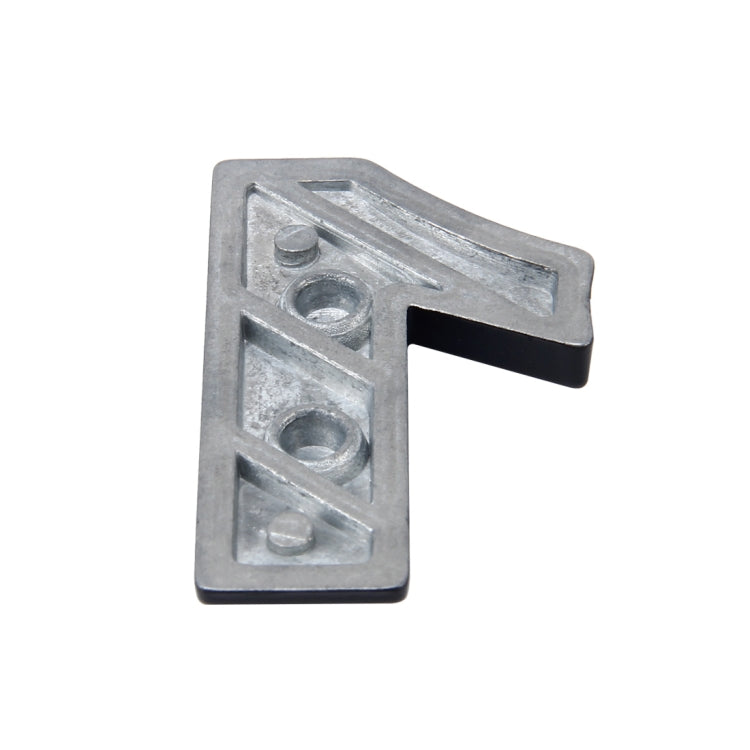 3D Number One Car Badge Emblem Self-Adhesive Sticker