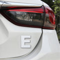 3D Car Badge Emblem Self-Adhesive Letter Decals