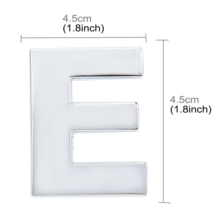 3D Car Badge Emblem Self-Adhesive Letter Decals