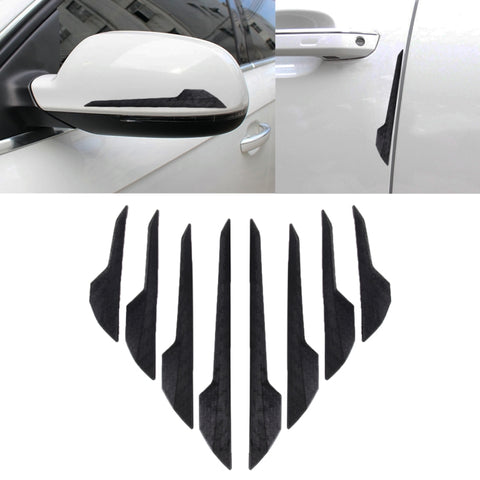 8 pièces de protection latérale pour portière de véhicule de voiture, striscia antiurto esterna, pour éviter les accidents, collisions, empattements, adhésifs protecteurs, R-2119 Protections de bord de porte, Protection latérale de porte, R-2119