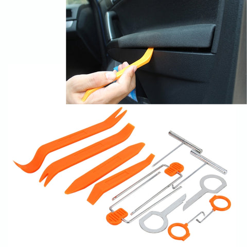 Kit d'instruments pour le montage pour la jante du panneau de la porte du croustillant du système audio pour voiture 12 en 1, 12 en 1