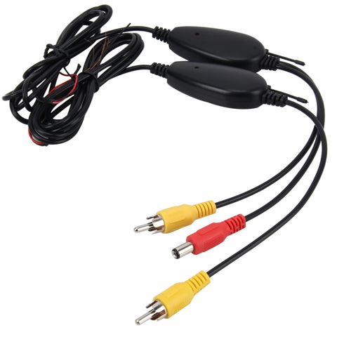 2 PZ 2370MHZ Frequenza di trasmissione/ricezione Navigazione portatile Sistema di retrovisione wireless Trasmettitore video wireless Ricevitore per telecamera di retromarcia per auto Sistema di monitoraggio per vista posteriore dell'auto, 2370MHZ - Novalix Store