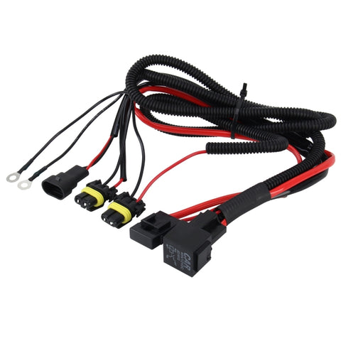 Lampe H11 DC 12V 40A renforce le câblage du relais du câble du contrôleur Xenon HID du groupe de ligne, H11