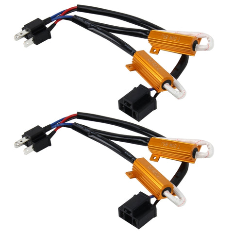Decodificatore LED H4 Canbus 50W 8 Ohm - Cancellatore Errori e