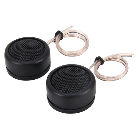 2 PCS 4 Options de montage Tweeter à coupole à haute efficacité Mini haut-parleur pour voiture Tweeter à coupole Composants audio audio pour voiture Haut-parleur pour stéréo pour voiture