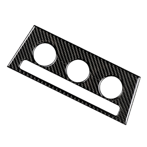 Autocollant décoratif avec impulsion rotative pour air conditionné en fibre de carbone pour voiture pour Volkswagen Golf 7 2013-2017, bouton rotatif de climatisation